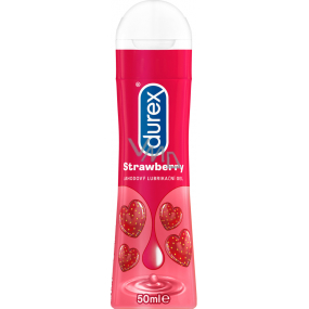 Durex Strawberry jahodový lubrikačný gél 50 ml