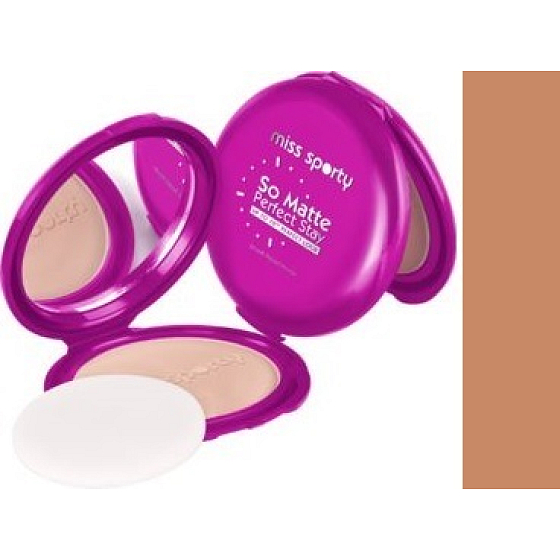 Miss Sporty So Matte Perfect Stay kompaktný púder 003 Dark 9,4 g