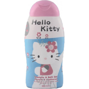 Koto Hello Kitty 2v1sprchový gél a šampón pre deti 300 ml