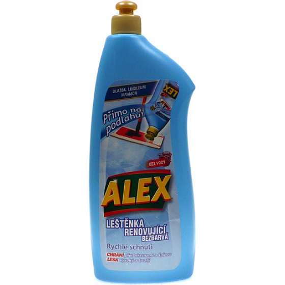 Alex renovujúci leštenka Bezfarebná priamo na podlahu 900 ml