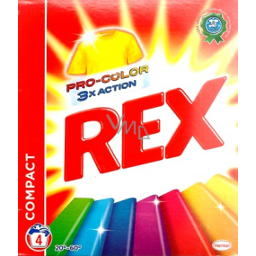 Rex 3x Action Pro-Color prací prostriedok na farebnú bielizeň 4 dávky 300 g