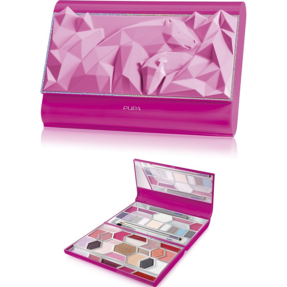 Pupa Snow Queen Crystal Palette Big paletka dekoratívnej kozmetiky 013 60,9 g
