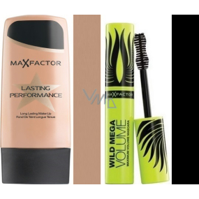 Max Factor Lasting Perfomance make-up 109 Natural Bronze 35 ml + Wild Mega Volume riasenka čierna 11 ml