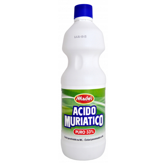 Madiel Acido muriatic 33% čistiaci prostriedok na Wc 1 l