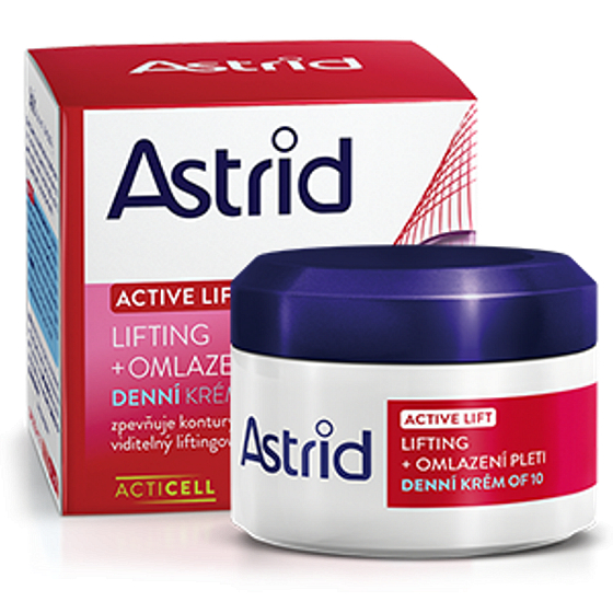 Astrid Active Lift Liftingový OF10 omladzujúci denný krém 50 ml