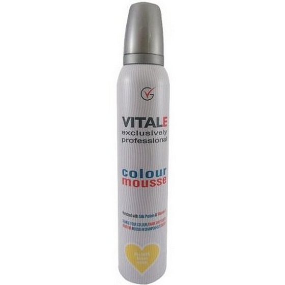 Vitale Exclusively Professional farbiace penové tužidlo s vitamínom E Blonde - Blond 200 ml