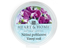 Heart & Home Nežné pohladenie Sójový prírodný voňavý vosk 27 g