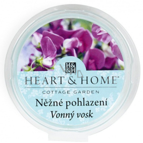 Heart & Home Nežné pohladenie Sójový prírodný voňavý vosk 27 g