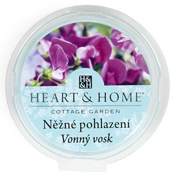 Heart & Home Nežné pohladenie Sójový prírodný vonný vosk 27 g
