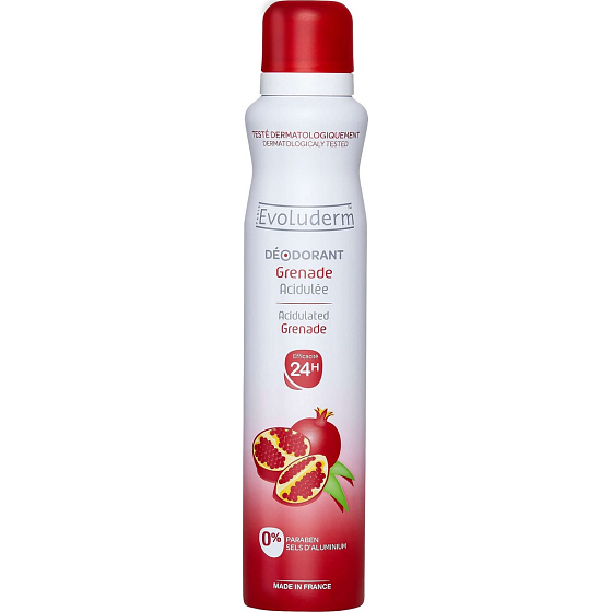Evoluderm Grenade dezodorant sprej pre ženy 200 ml