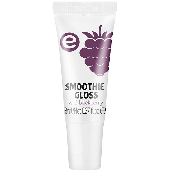Essence Smoothie lesk na pery 05 Wild Blackberry 8 ml