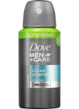 Dove Men + Care Clean Comfort 48h komprimované antiperspirant deodorant sprej 75 ml
