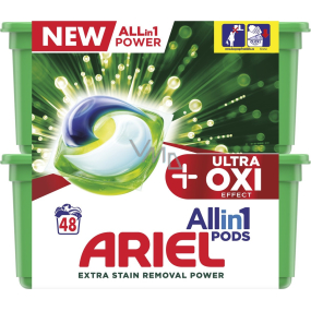 Ariel Allin1 Pods + Ultra Oxi Effect gélové kapsule na pranie 48 kusov