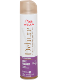 Wella Deluxe Pure Fullness veľmi silno tužiaci lak na vlasy pre objem vlasov 250 ml
