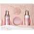 Sunkissed Darčeková sada na kľúče Utopia sprchový gél 80 ml + telové mlieko 80 ml + telový peeling 60 ml + prívesok na kľúče, kozmetická sada pre ženy