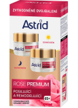 Astrid Rose Premium 65+ posilňujúci a remodelačný denný krém pre veľmi zrelú pleť 50 ml + Rose Premium 65+ posilňujúci a remodelačný nočný krém pre veľmi zrelú pleť 50 ml, duopack