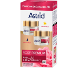 Astrid Rose Premium 65+ posilňujúci a remodelačný denný krém pre veľmi zrelú pleť 50 ml + Rose Premium 65+ posilňujúci a remodelačný nočný krém pre veľmi zrelú pleť 50 ml, duopack