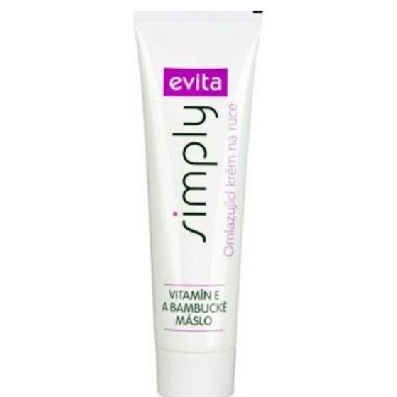 Evita Simply omladzujúci krém na ruky s bambuckým maslom 100 ml