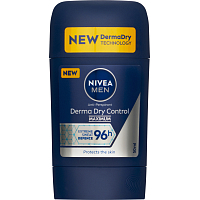 Nivea Men antiperspirant Derma Dry Control tuhý, 50 ml