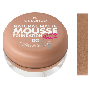 Essence Natural Matte Mousse Foundation penový make-up 03 16 g