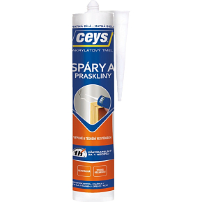Ceys akrylátový tmel na spáry a praskliny, biela matná, 280 ml