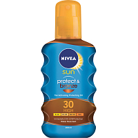 Nivea Sun Protect & bronze OF 30 olej na opalovanie podporujúci zhnednutie, 200 ml
