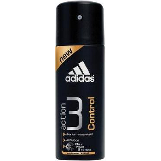 Adidas Action 3 Control antiperspirant deodorant sprej pre mužov 150 ml