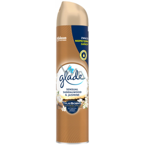 Glade Sensual Sandalwood & Jasmine - Santalové drevo a jazmín osviežovač vzduchu sprej 300 ml