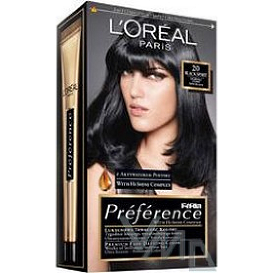 Loreal Paris Préférence Feria farba na vlasy 20 black spirit temne čierna