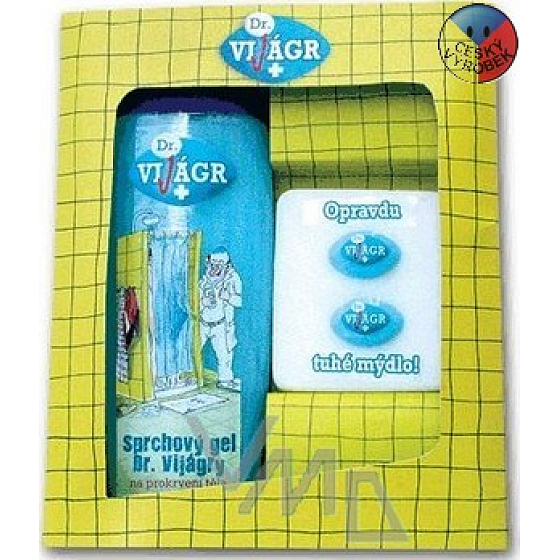 Bohemia Gifts Dr. ViJágry sprchový gél 300 ml + toaletné mydlo 35 g, kozmetická sada