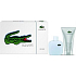 Lacoste Eau de Lacoste L.12.12 Blanc toaletná voda pre ženy 100 ml + telové mlieko 150 ml, darčeková sada
