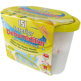 151 Interior Dehumidifier Lemon odstraňovač vlhkosti s osviežovačom vzduchu 300 g