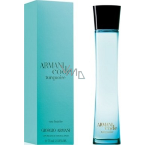 Giorgio Armani Code Turquoise Eau Fraiche toaletná voda pre ženy 75 ml