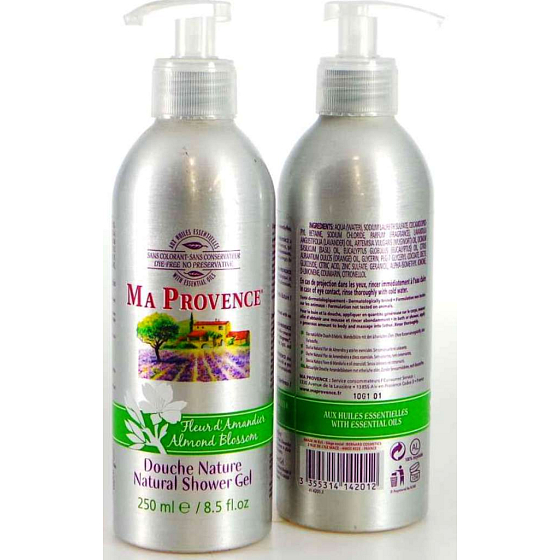Ma Provence Bio Mandľové kvety sprchový gél 250 ml