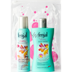 Fenjal Vitality sprchový krém 200 ml + dezodorant sprej pre ženy 150 ml, kozmetická sada