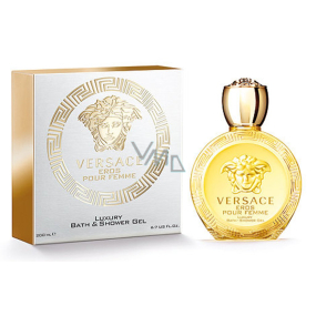 Versace Eros pour Femme sprchový gél pre ženy 200 ml