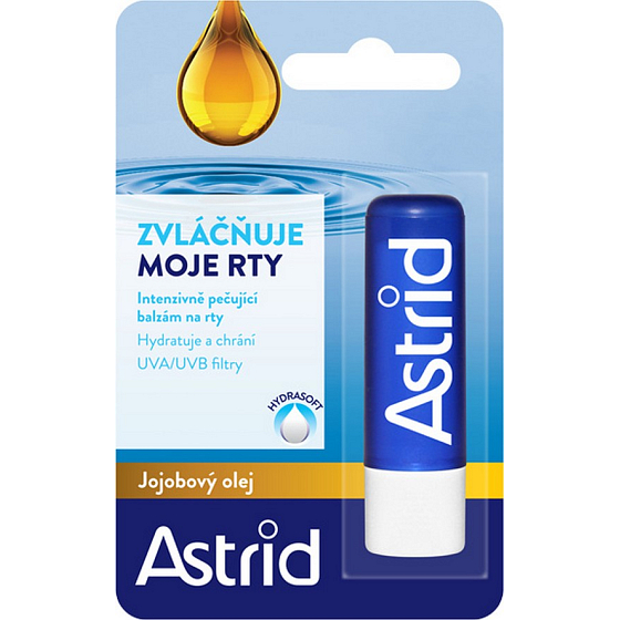 Astrid Jojobový olej intenzívne ošetrujúce balzam na pery 4,8 g