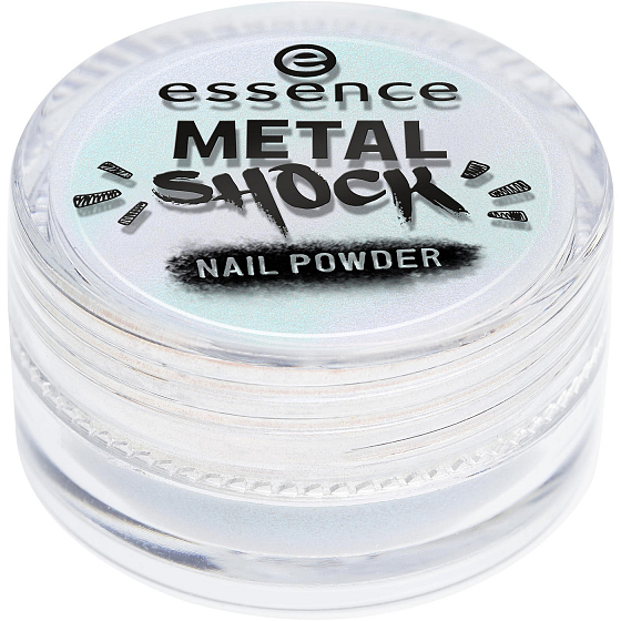 Essence Metal Shock Nail Powder pigment na nechty 06 Be My Little Mermaid 1 g