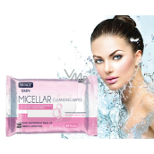 Nuagé Micellar Aloe Vera, vitamín E & extrakt z harmančeka 3v1 micelárne vlhčené obrúsky 25 kusov