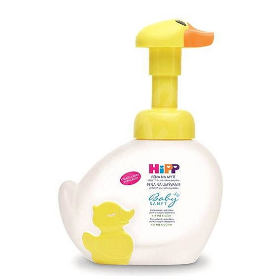 HiPP Babysanft Kačica pena na umývanie pre deti 250 ml