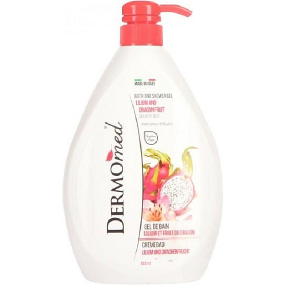 Dermomed Lilium & Dragon Fruit sprchový gél 1 l dávkovač