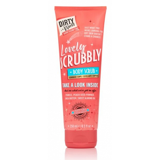 Dirty Works Lovely Scrubbly telový peeling 250 ml