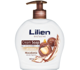 Lilien Exclusive Macadamia krémové tekuté mydlo dávkovač 500 ml