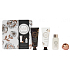Grace Cole Rose & Geranium telový krém 50 ml + krém na ruky 50 ml + pena do kúpeľa 50 ml + šumivá guľôčka 25 g + plechová krabička, kozmetická sada pre ženy