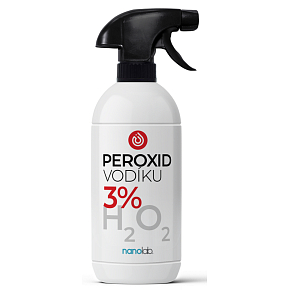 Nanolab Peroxid vodíka 3% sprej pre domácnosť 500 ml