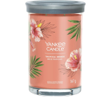 Yankee Candle Tropical Breeze - Vonná sviečka Tropical Breeze Signature Tumbler veľké sklo 2 knôty 567 g