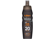 Lilien Sun Active Emulsion SPF20 Vodoodolná opaľovacia emulzia v spreji 200 ml