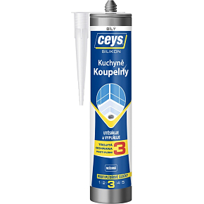 Ceys Kuchyne a kúpeľne silikon, biely, 280 ml Ceys Kuchyne a kúpeľne silikon, biely, 280 ml