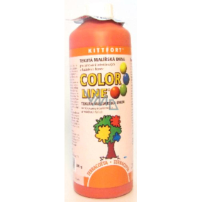 Kittfort Color Line tekutá maliarska farba Terracotta 500 g