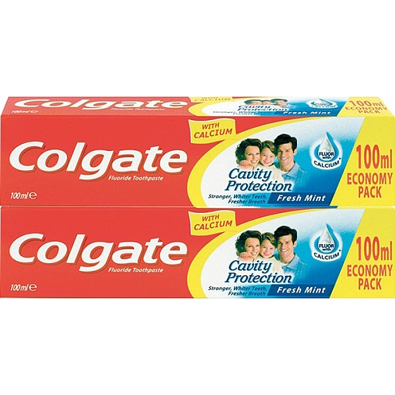 Colgate Cavity Protection zubná pasta Duo 2 x 100 ml